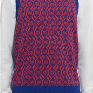 Gucci | Sweaters | Gucci Wool And Cotton Blend Skull Sweater Vest L |  Poshmark